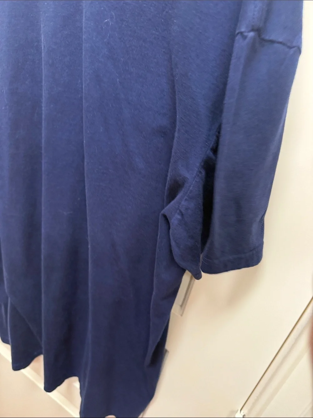 Polo by Ralph Lauren Navy V-Neck Short Sleeve Tee with Embroidered Pony